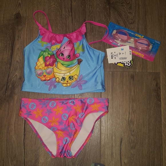 shopkins swimming costume